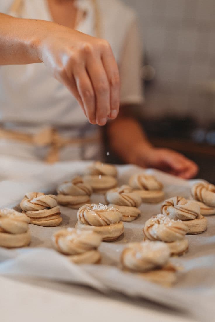 Preparación de merengues artesanales