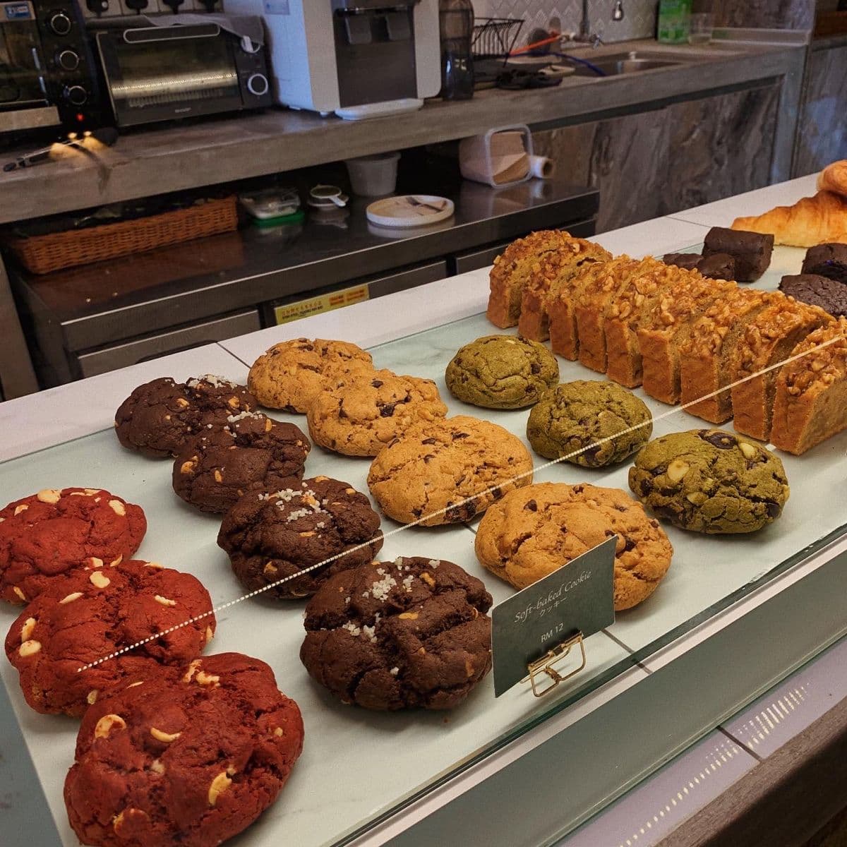 Vitrina de galletas artesanales